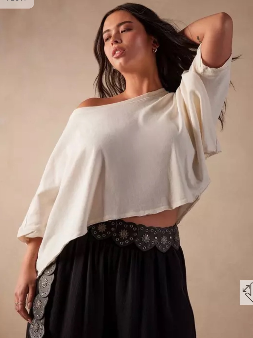 Torrid Festi oversized dolman sleeve top